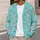 Turquoise Botanical Blossoms for Relaxed Autumn Layering and Everyday Feminine Style All-over Print Knitted Cardigan - 5