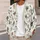 Watercolor Winter Walkers With Evergreen Branches For Cozy Everyday Layering Women All-over Print Knitted Cardigan - 5