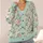 Pastel Rose Meadow Blooms for Cozy Autumn Layering and Relaxed Everyday Women's Style All-over Print Knitted Cardigan - 4