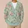 Pastel Rose Meadow Blooms for Cozy Autumn Layering and Relaxed Everyday Women's Style All-over Print Knitted Cardigan - 6