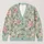 Pastel Rose Meadow Blooms for Cozy Autumn Layering and Relaxed Everyday Women's Style All-over Print Knitted Cardigan - 1
