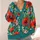 Vibrant Red Poppy Meadow Floral Style For Everyday Layering And Youthful Wardrobes All-over Print Knitted Cardigan - 4