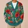 Vibrant Red Poppy Meadow Floral Style For Everyday Layering And Youthful Wardrobes All-over Print Knitted Cardigan - 6