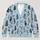 Scattered Cat Motifs for Cozy Autumn Layering and Everyday Whimsy for Women Cat Lovers All-over Print Knitted Cardigan - 1