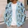 Scattered Cat Motifs for Cozy Autumn Layering and Everyday Whimsy for Women Cat Lovers All-over Print Knitted Cardigan - 5