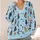 Scattered Cat Motifs for Cozy Autumn Layering and Everyday Whimsy for Women Cat Lovers All-over Print Knitted Cardigan - 4