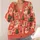 Snowman Christmas Holiday Motifs for Festive Winter Layering and Gift Giving Women All-over Print Knitted Cardigan - 4