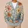 Colorful Daisy Meadow for Effortless Everyday Layering, Women’s Casual Spring Style All-over Print Knitted Cardigan - 6