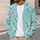 Colorful Songbirds And Feathers For Cozy Fall Layering, Everyday Style For Women All-over Print Knitted Cardigan - 5