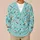 Colorful Songbirds And Feathers For Cozy Fall Layering, Everyday Style For Women All-over Print Knitted Cardigan - 6