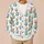 Heart Teacup Puppy, Turquoise Tea Lovers Gift for Cozy Spring and Autumn Everyday Style All-over Print Knitted Cardigan - 6