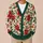 Red Holly Berry Floral Motif for Festive Layering and Winter Gatherings for Women All-over Print Knitted Cardigan - 6