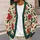 Red Holly Berry Floral Motif for Festive Layering and Winter Gatherings for Women All-over Print Knitted Cardigan - 5