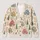 Watercolor Woodland Trees And Wildflowers For Cozy Autumn Walks And Weekend Layering All-over Print Knitted Cardigan - 1