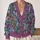 Multicolor Wildflower Blooms For Cozy Autumn Layering And Relaxed Weekend Style Looks All-over Print Knitted Cardigan - 2