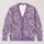 Lavender Wildflower Meadow Florals For Everyday Layering And Office Casual Womenswear All-over Print Knitted Cardigan - 1