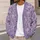 Lavender Wildflower Meadow Florals For Everyday Layering And Office Casual Womenswear All-over Print Knitted Cardigan - 5