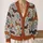Dachshund Floral Botanical Autumn Style For Casual Work And Weekend Women’s Wardrobe All-over Print Knitted Cardigan - 2