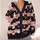 Cute Halloween Cats, Pumpkins and Ghosts for Cozy Fall Layering, Women and Teens All-over Print Knitted Cardigan - 4