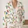 Colorful String Lights for Festive Layering and Cozy Everyday Holiday Style for Women All-over Print Knitted Cardigan - 2