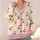 Pastel Cherry Hearts And Soft Checks For Casual Weekend Layering And Weekend Style All-over Print Knitted Cardigan - 4