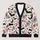 Black Bat Floral Halloween Moon Star Style for Festive Everyday Layering Women Adults All-over Print Knitted Cardigan - 1