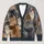 Winter Forest Cats With Hats For Cozy Weekend Travel, Cat Lovers And Outdoor Escapes All-over Print Knitted Cardigan - 1