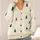 Festive Green Christmas Trees For Cozy Holiday Gatherings And Easy Winter Layering All-over Print Knitted Cardigan - 4