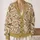 Vintage Botanical Leaves In Warm Earth Tones For Relaxed Everyday Layering Outfits All-over Print Knitted Cardigan - 2