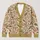 Vintage Botanical Leaves In Warm Earth Tones For Relaxed Everyday Layering Outfits All-over Print Knitted Cardigan - 1