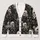 Skull Black Cat Halloween Gothic Style for Casual Layering and Night Out Fashion All-over Print Knitted Cardigan - 1