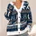Arctic Wildlife Mountain Scenes For Relaxed Winter Layering And Outdoor Weekend Style All-over Print Knitted Cardigan - 4