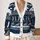 Arctic Wildlife Mountain Scenes For Relaxed Winter Layering And Outdoor Weekend Style All-over Print Knitted Cardigan - 2