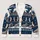Arctic Wildlife Mountain Scenes For Relaxed Winter Layering And Outdoor Weekend Style All-over Print Knitted Cardigan - 1
