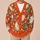 Playful Tabby Cats And Daisies For Relaxed Weekend Layering And Everyday Cat Lover Style All-over Print Knitted Cardigan - 6