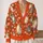 Playful Tabby Cats And Daisies For Relaxed Weekend Layering And Everyday Cat Lover Style All-over Print Knitted Cardigan - 2