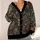 Japanese Yokai Demons And Serpents For Bold Streetwear Layering And Night Out Style All-over Print Knitted Cardigan - 4