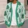 Cute Evergreen Trees And Stars For Cozy Holiday Gatherings And Festive Winter Layering All-over Print Knitted Cardigan - 5