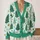 Cute Evergreen Trees And Stars For Cozy Holiday Gatherings And Festive Winter Layering All-over Print Knitted Cardigan - 2