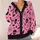 Black Skull Spider Web Halloween Style For Spooky Seasonal Everyday Layering Wear All-over Print Knitted Cardigan - 4