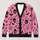 Black Skull Spider Web Halloween Style For Spooky Seasonal Everyday Layering Wear All-over Print Knitted Cardigan - 1