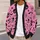 Black Skull Spider Web Halloween Style For Spooky Seasonal Everyday Layering Wear All-over Print Knitted Cardigan - 5