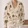 Speckled Spaniel Dogs With Ribbon Bows For Cozy Everyday Pet Lover Style, Women All-over Print Knitted Cardigan - 2