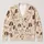 Speckled Spaniel Dogs With Ribbon Bows For Cozy Everyday Pet Lover Style, Women All-over Print Knitted Cardigan - 1