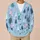 Blue Christmas Tree Lollipops for Festive Winter Layering and Cheerful Women's Style All-over Print Knitted Cardigan - 6