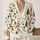 Santa Christmas Trees Elves and Penguins for Cozy Holiday Gatherings and Winter Cheer All-over Print Knitted Cardigan - 2