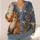 Rustic Fox Wildflower Motif for Cozy Woodland Layering and Everyday Autumn Style All-over Print Knitted Cardigan - 4