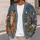 Rustic Fox Wildflower Motif for Cozy Woodland Layering and Everyday Autumn Style All-over Print Knitted Cardigan - 5
