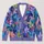 Colorful Botanical Leaves for Relaxed Everyday Layering and Creative Weekend Style All-over Print Knitted Cardigan - 1