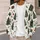 Christmas Trees and Gift Boxes for Festive Holiday Outings, Women's Winter Layering All-over Print Knitted Cardigan - 5